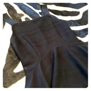 Anthropologie Black Peplum Tank